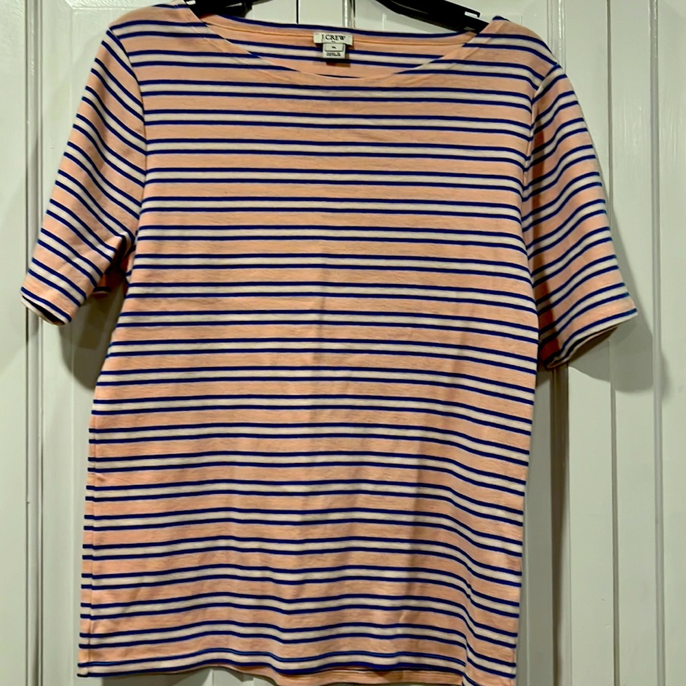 J. Crew Striped Tee XL